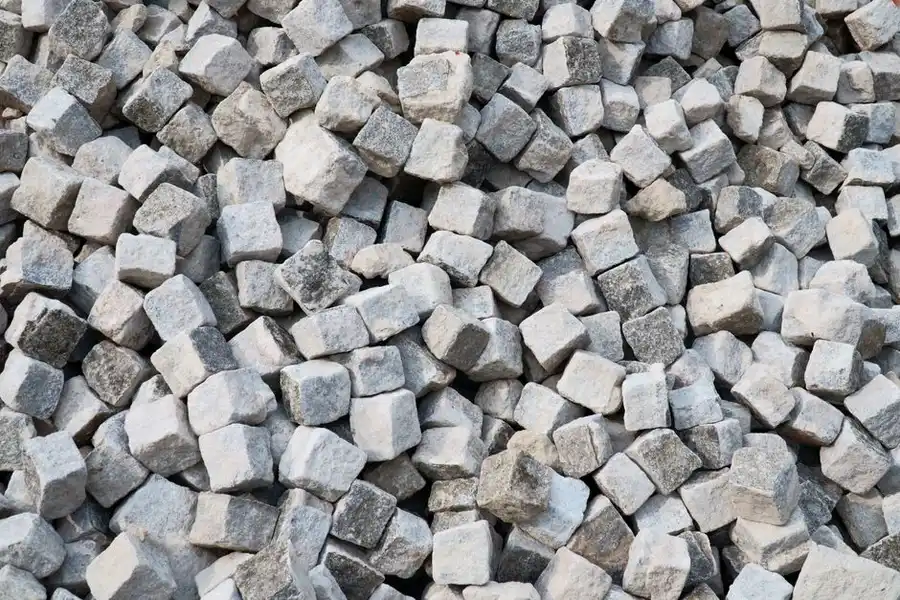 Sub-base groundwork being prepared for a resin driveway