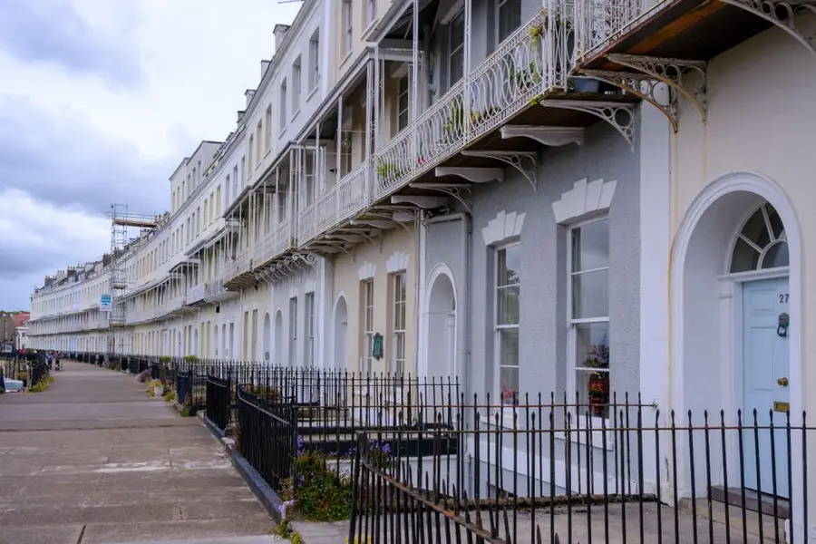 Period properties in a conservation area - planning rules are stricter and it is worth checking before commissioning any hard landscaping work