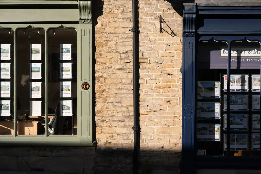 Sunlit town street in the Blandford Forum area - resin surfaces suit Georgian and modern properties alike