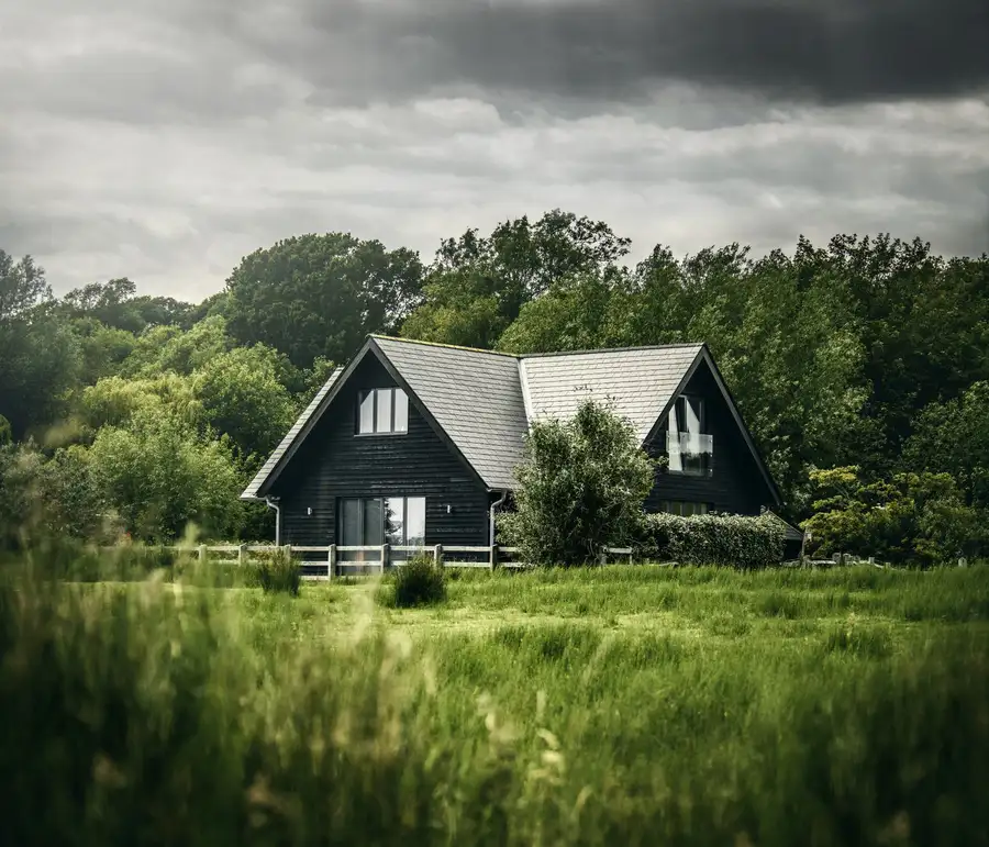 Countryside home near Ringwood - resin surfaces suit rural and suburban properties alike